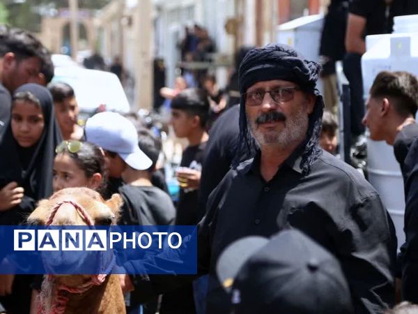 تلاش پرشور نوکران و پیرغلامان اباعبدالله الحسین در روستای فدافن