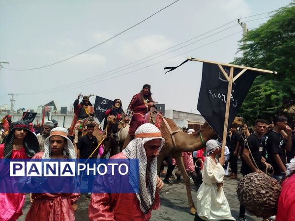 مراسم عزاداری روز عاشورا در میناب