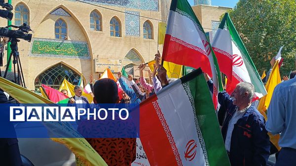حضور پرشور مردم کهگیلویه و بویراحمد در راهپیمایی «بشارت نصر» در حمایت از مقاومت اسلامی
