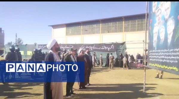 رزمایش اقتدار بسیجیان شهرستان بردسکن 