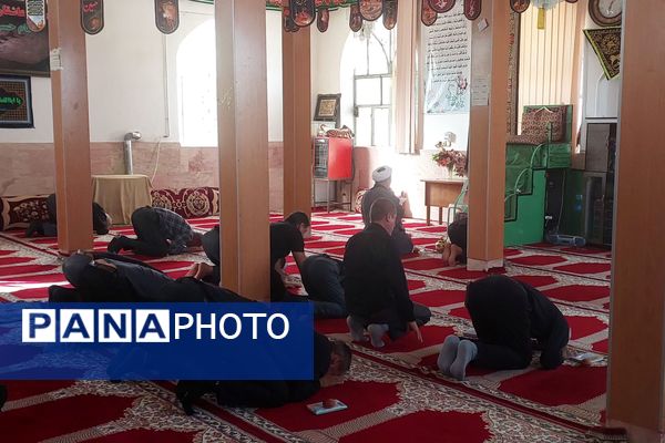 مراسم عزاداری صبح عاشورا 1404 در روستای جعفرآباد بوانات