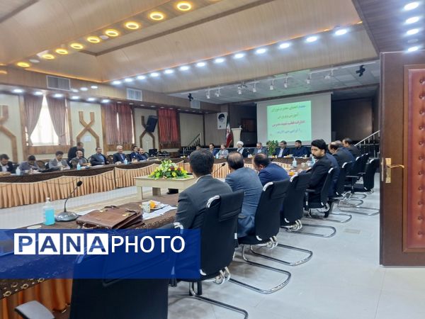 برگزاری جلسه شورای اداری آموزش و پرورش ترشیز بزرگ در شهرستان خلیل‌آباد