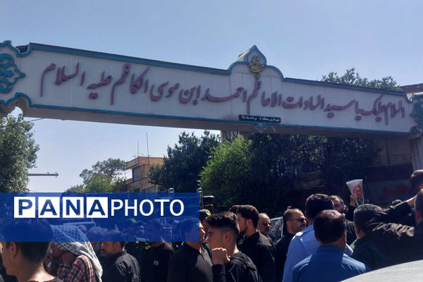 شیراز میزبان پیکر مطهر یکی از سرداران بزرگ انقلاب