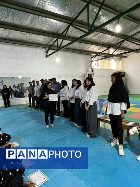 تیم تک رأس بندرعباس قهرمان مسابقات کونگ فو شهرستان شد
