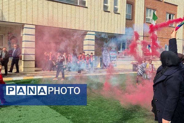 افتتاح چمن مصنوعی دبستان فرشچی اسلامشهر 