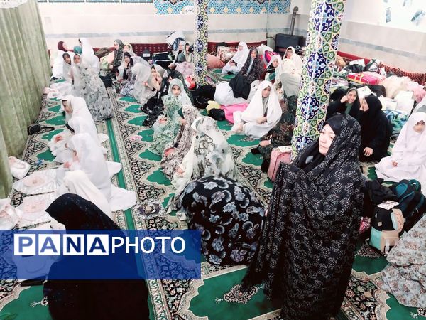 مراسم معنوی اعتکاف در مسجد صاحب الزمان جوادیه