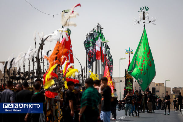 آیین سنتی کاروان عزاداری بنی اسد در تهران