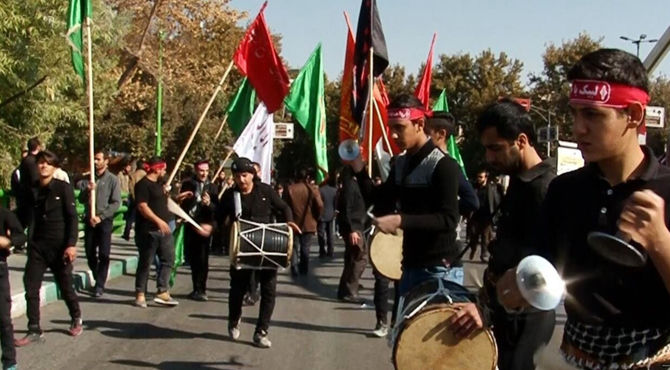 عزاداری سالار شهیدان در جای جای ایران 