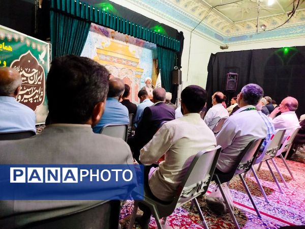همایش مسئولین هیات مذهبی و مداحان اهل بیت علیهم السلام در شهرستان کاشمر