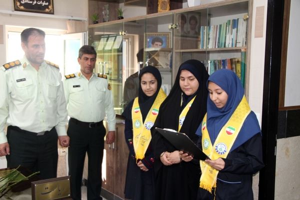 تجدید پیمان «دختران حاج قاسم» در سنگر علم و امنیت