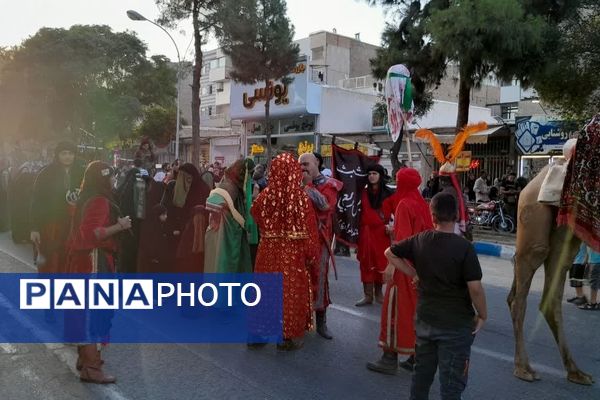 برگزاری آیین سوگواری کاروان عشق همزمان با شروع ماه صفر در شهرستان سبزوار