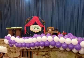 آیین ولادت بانوی دو عالم(س) در حرم امامزاده جعفر(ع)؛ تجلیل از مقام مادر و زن