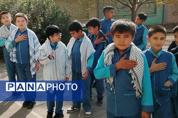 مراسم عزاداری شهادت حضرت زهرا(س) در مدارس کهریزک 