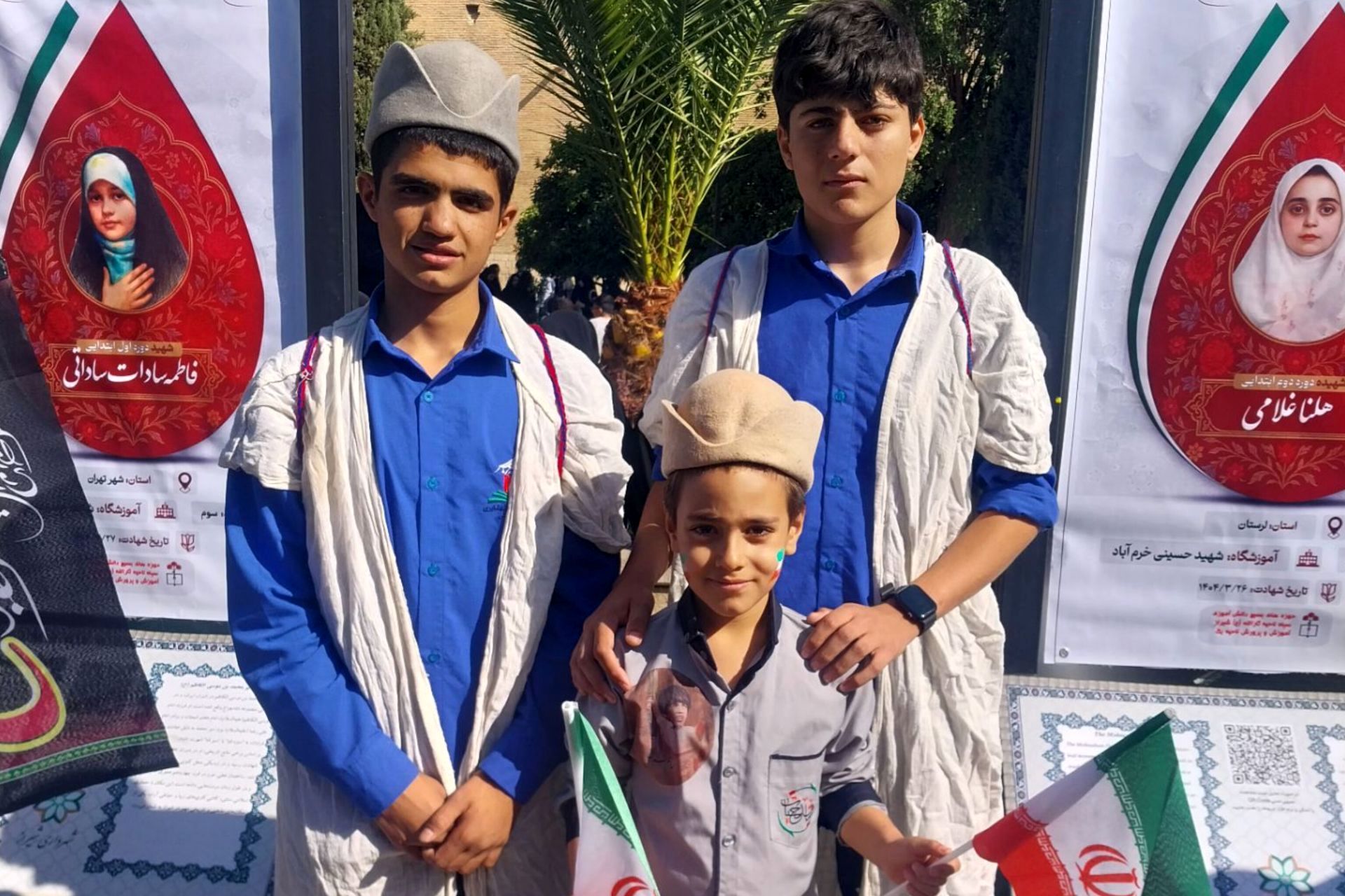 طنین حماسه در گام‌های دانش‌ آموزی