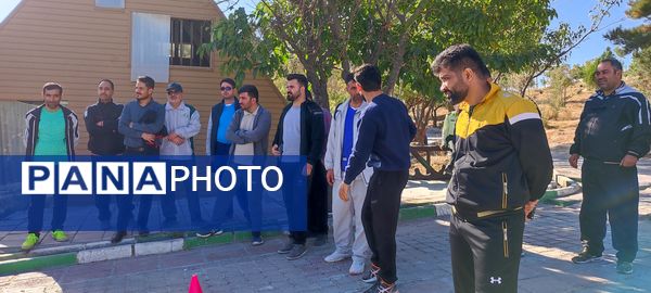برگزاری مسابقات دارت و طناب‌کشی به‌مناسبت هفته فراجا در شهرستان شیروان
