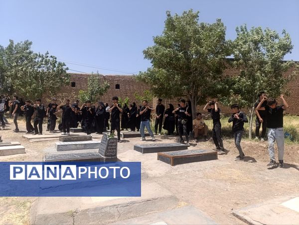 عزاداری سیدالشهدا در روستا نوری 