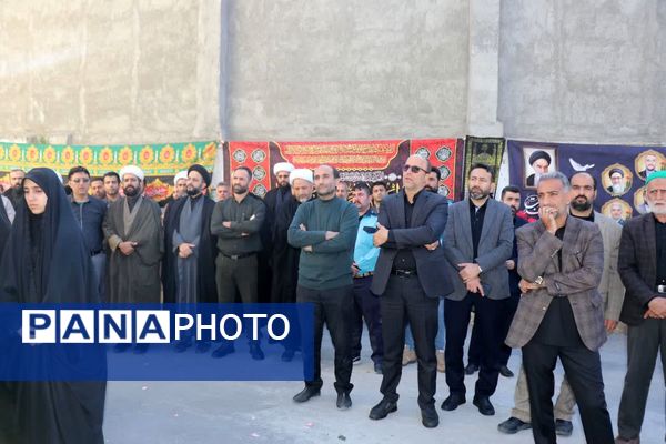 پیکر شهید گمنام در مدارس دخترانه گرگان مورد استقبال قرار گرفت