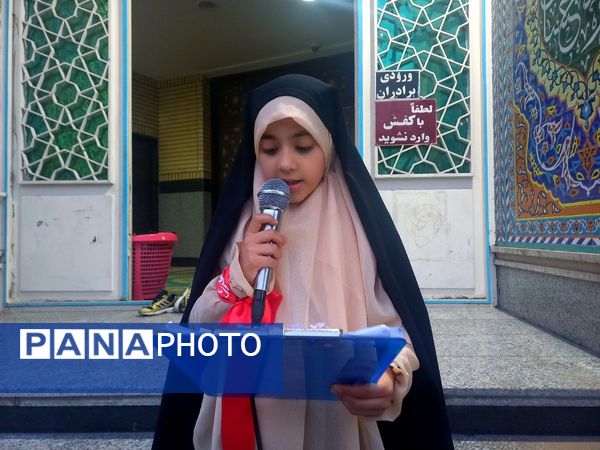 برپایی موکب مقاومت در شهرستان ملارد با شعار فلسطین پاره تن اسلام است 
