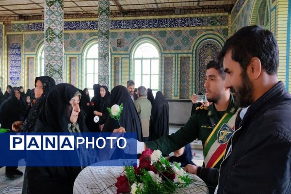 حضور شهید گمنام فاطمی در شهر بار نیشابور