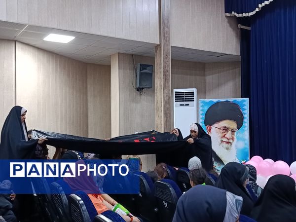 محفل دختران حاجی آباد برای تجدید بیعت با علی (ع)
