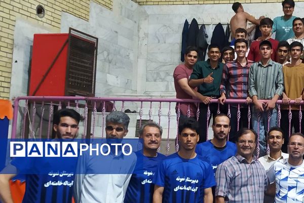 مسابقه والیبال نیمه نهایی فرهنگیان