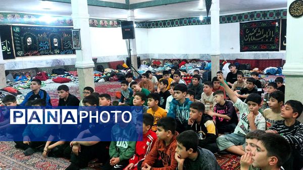 آغاز اعتکاف دانش‌آموزی پسران در مسجد فاطمه زهرا(س) شهرک سیدجمال‌الدین نظرآباد