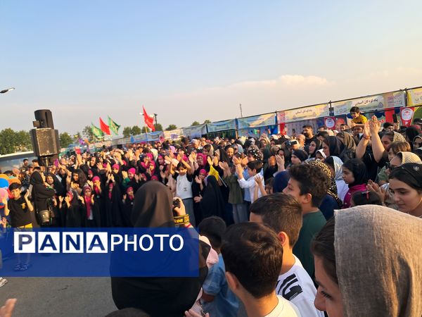 مهمانی پدرانه به‌مناسبت عید غدیر در قائمشهر
