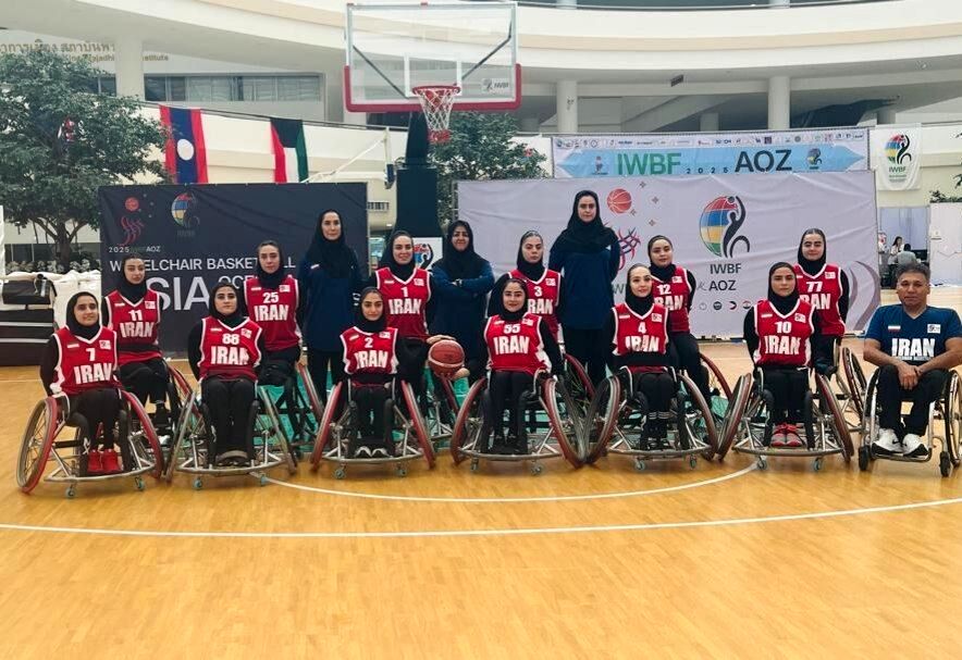 شکست فیلیپین مقابل تیم ملی بسکتبال با ویلچر بانوان ایران