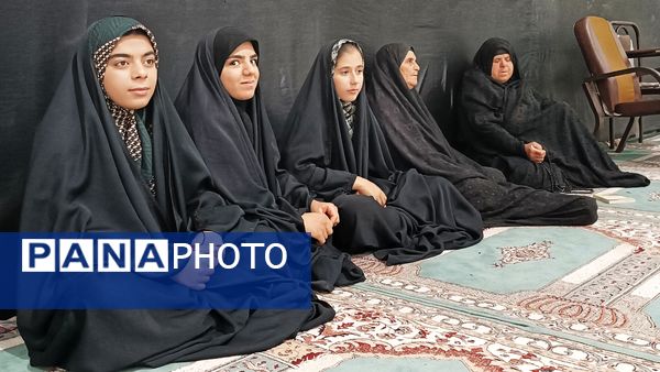  مراسم باشکوه عزاداری شب هفتم محرم در شهرستان مارگون