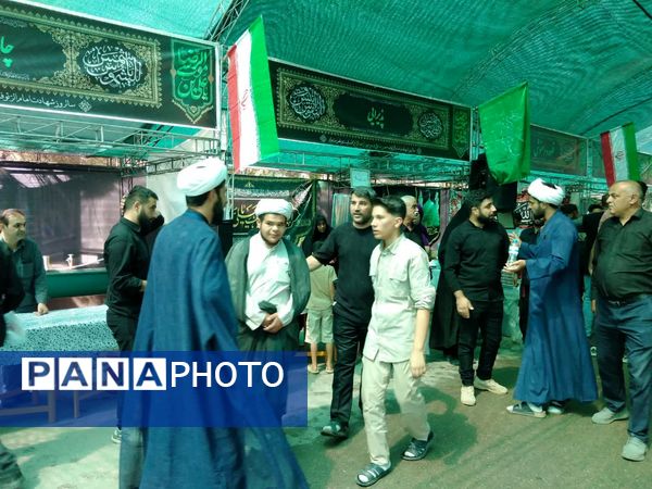 برپایی موکب شهدای شاهنامه و شهرداری منطقه ۱۲ و پذیرایی از زائران امام رضا (ع) در مشهد 