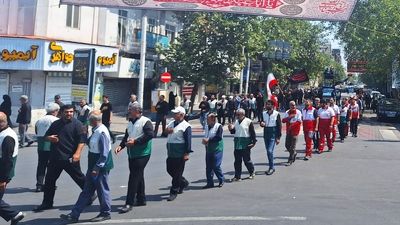 سوگواره‌ شهادت امام رضا(ع) در قائمشهر