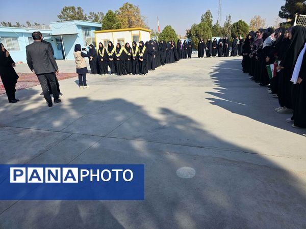 تشییع باشکوه شهید گمنام درسطح مدارس مه ولات