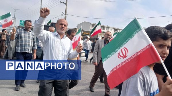 فریاد امت و راهپیمایی بشارت نصر در شهرستان محمودآباد