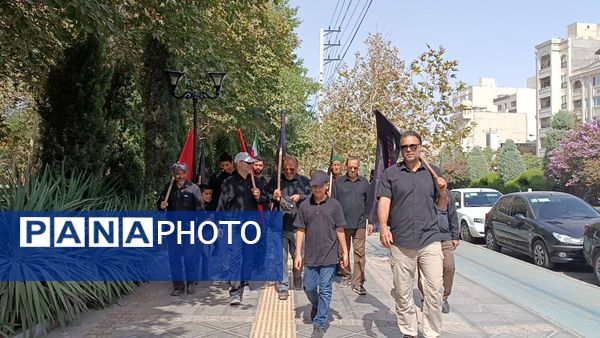  مراسم جاماندگان اربعین در مشهد مقدس