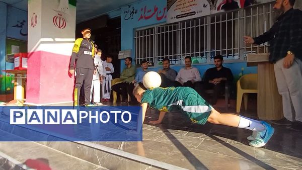 انتخابات انجمن ورزشی و المپیاد دانش‌آموزی دبیرستان اندیشه شاهد 