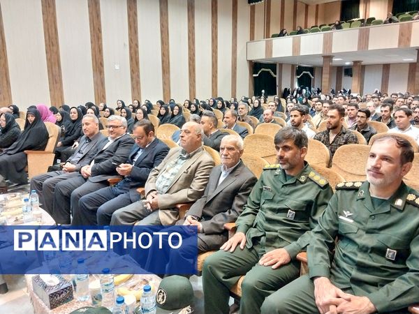 آیین بزرگداشت مقام معلم در شهرستان ابهر با حضور مسئولان استانی و شهرستانی