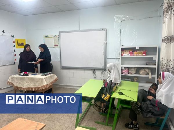 بازدید سرگروه‌های آموزشی از مدارس خاتم 