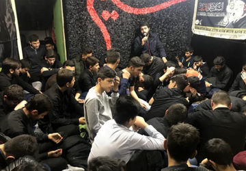 تجمع هیات‌های دانش‌آموزی به مناسبت ایام فاطمیه در شیراز