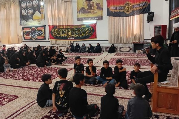 مراسم سوگواری به مناسبت شهادت حضرت رقیه(س) در خلیل آباد