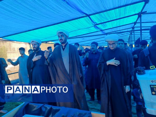 مراسم عاشورای حسینی در شهرستان قلعه‌گنج