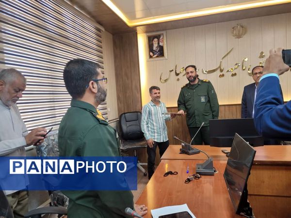 تودیع و معارفه مسئول بسیج دانش‌‌آموزی برادران ناحیه یک بندرعباس