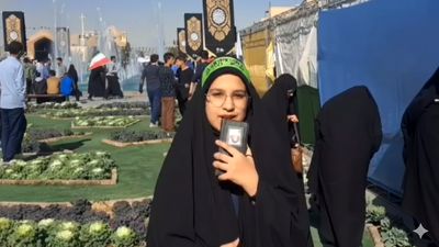 هم‌صدایی نسل آینده انقلاب در راهپیمایی بزرگ ۱۳ آبان یزد