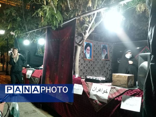 برپایی ایستگاه صلواتی توسط مسجد امام سجاد (ع) در شهرستان خلیل‌آباد 