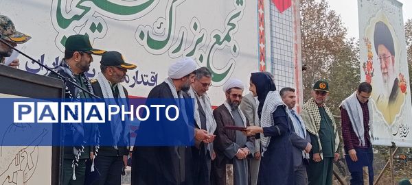 رزمایش اقتدار بسیجیان در شهرستان صومعه‌سرا