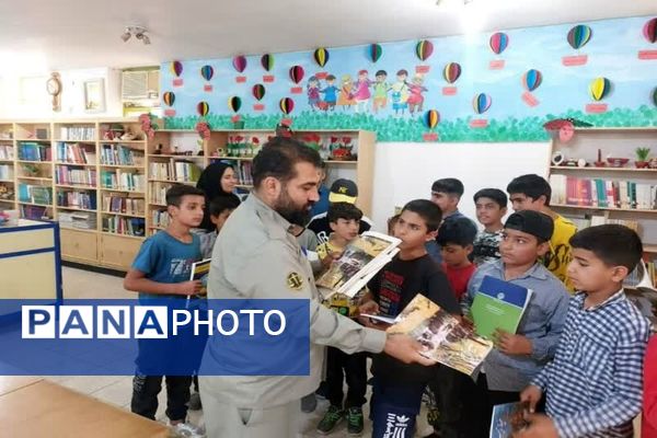 برگزاری ایستگاه نقاشی در کانون پرورش فکری شهرستان باشت