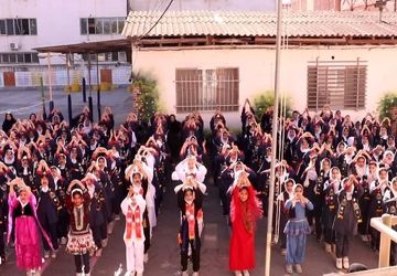 همایش وطن یار در دبستان فاطمیه گرگان