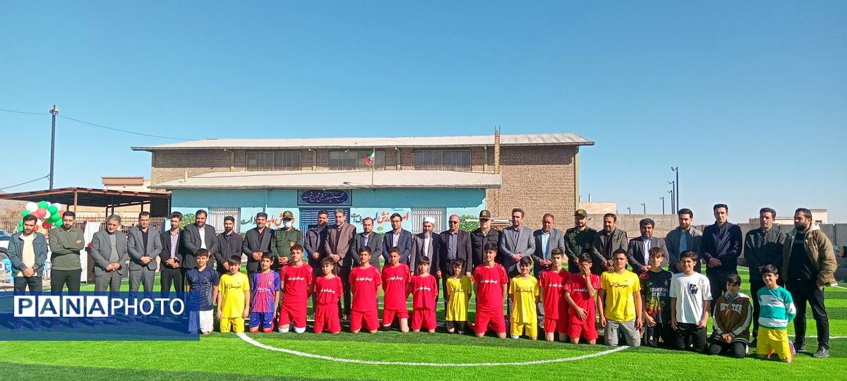  آیین افتتاح طرح شهید سردار سلیمانی در باخرز