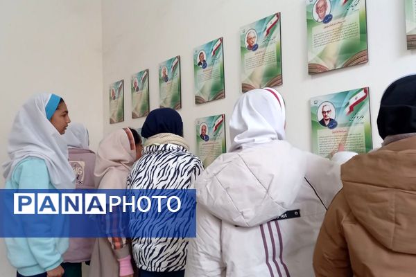 بازدید دانش‌آموزان دبستان صدیقی از آیین اختتامیه رویداد ملی دارالفنون