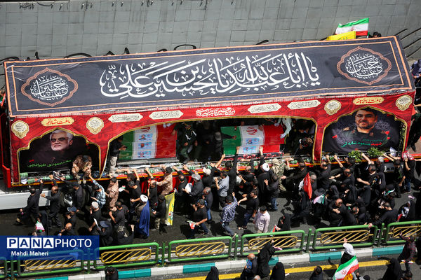 تشییع شهدای اقتدار در تهران - 3