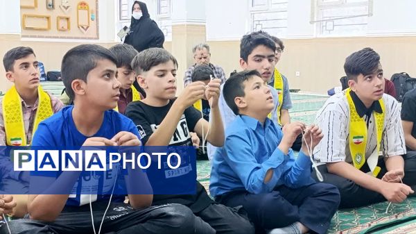  پیش اردوی ملی دانش‌آموزان پیشتاز استان یزد